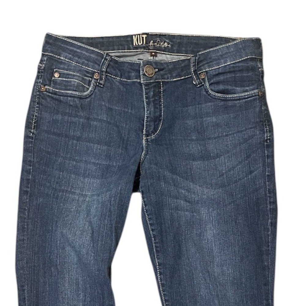 Kut From The Kloth Katy Boyfriend Jeans Women’s Size 8 Stretch Straight Leg
